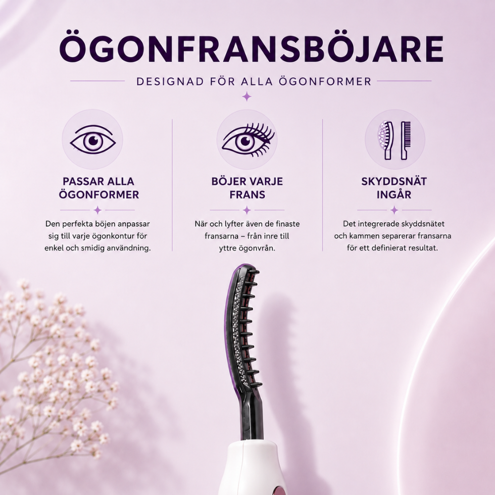 Glow Lash Lift™ - Uppvärmd Ögonfransböjare